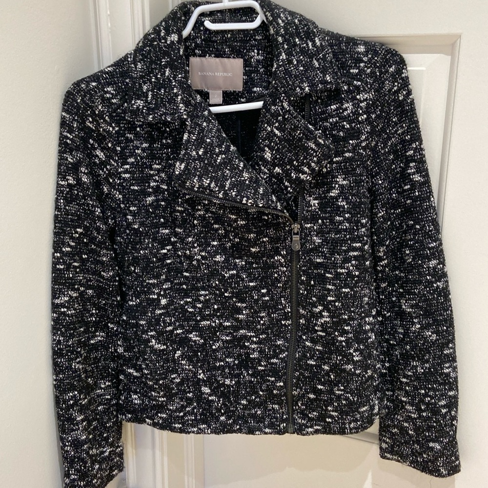 Banana Republic cropped cardigan.